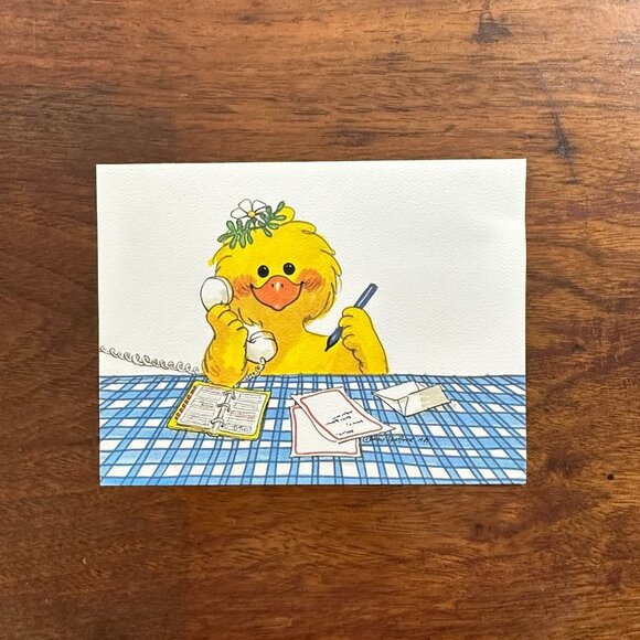 Suzy’s Zoo Series Linen Notecards - Picture 3 of 16